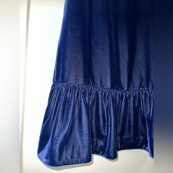 NWT J.Crew Navy Velvet Shift Dress (Size 4) - Picture 7 of 14